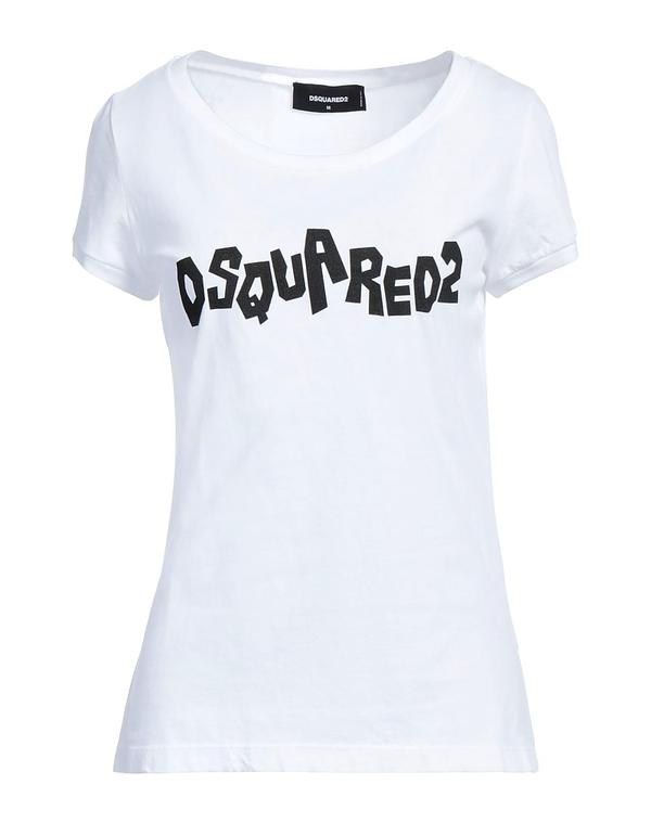 ディースクエアード レディース トップス Tシャツ DSQUARED2 Ｔシャツ White ホワイト