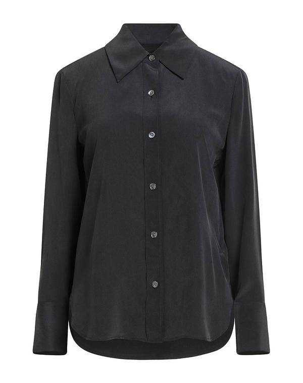 エキプモン レディース トップス シャツ EQUIPMENT シルクシャツ＆ブラウス Black ブラック｜ReVida 店