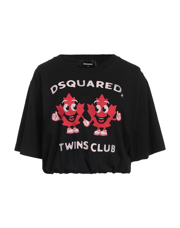 ディースクエアード レディース トップス Tシャツ DSQUARED2 Ｔシャツ Black ブラック