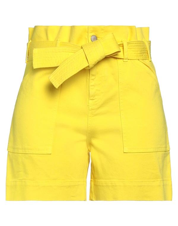【送料無料】 パロッシュ レディース ハーフパンツ・ショーツ ボトムス ショートパンツ＆バミューダパンツ Yellow