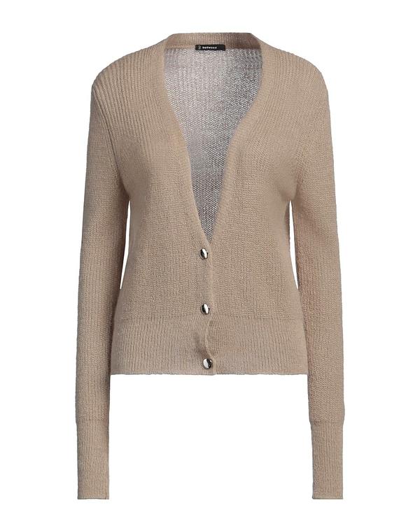ベルウッド レディース アウター カーディガン BELLWOOD カーディガン Light Brown ブラウン