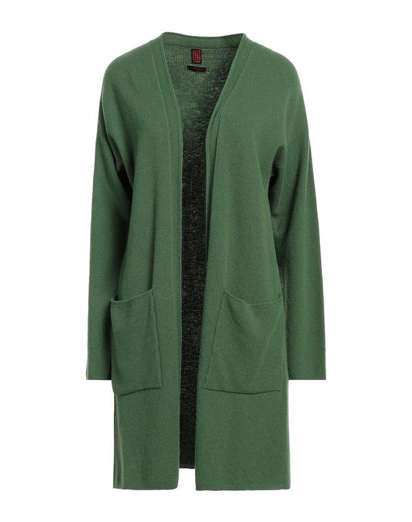 ステファネル レディース アウター カーディガン STEFANEL カーディガン Military Green グリーン