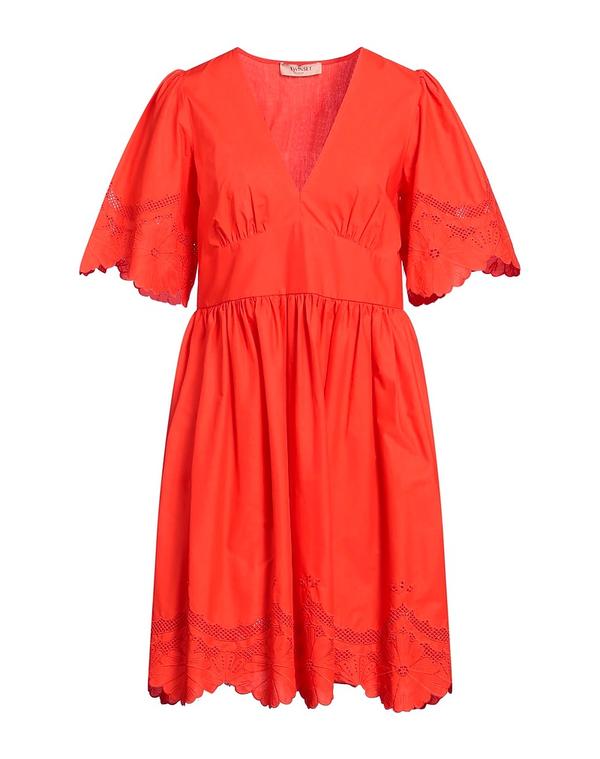 ツインセット レディース トップス ワンピース TWINSET ミニワンピース・ドレス Orange オレンジ