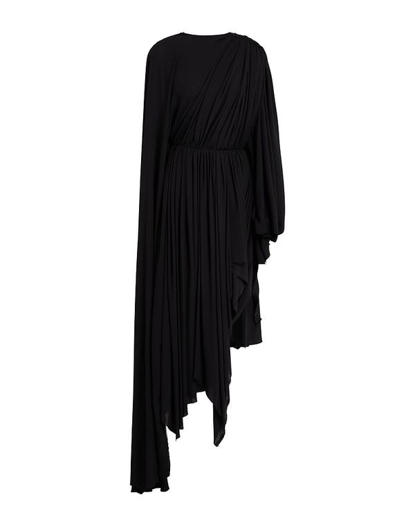 バレンシアガ レディース トップス ワンピース BALENCIAGA プリーツドレス Black ブラック