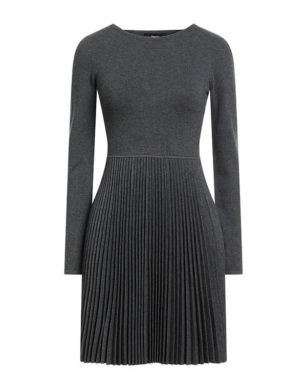 セオリー レディース トップス ワンピース THEORY ミニワンピース・ドレス Gray グレー