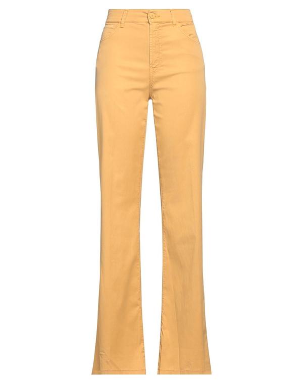ドンダップ レディース ボトムス カジュアルパンツ DONDUP フレアカットパンツ Mustard マスタード|ReVida 店