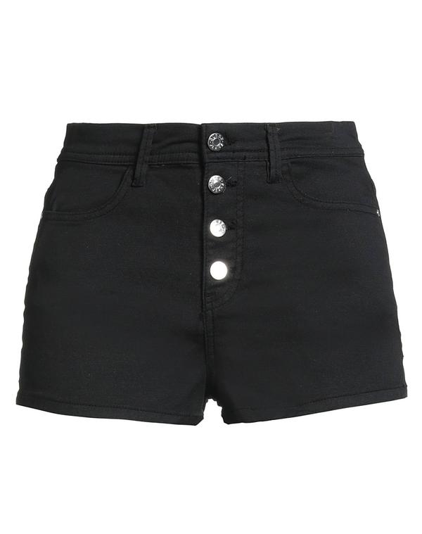 ゲス レディース ボトムス ハーフパンツ・ショーツ GUESS ショートパンツ＆バミューダパンツ Black ブラック｜ReVida 店