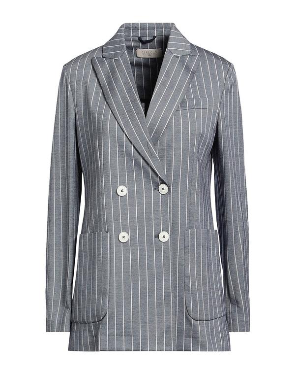 チルコロ 1901 レディース アウター ジャケット・ブルゾン CIRCOLO 1901 テーラードジャケット Navy ネイビー 15,736円