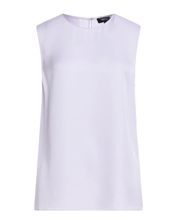 セオリー レディース トップス シャツ THEORY シルクトップス Lilac ライラック