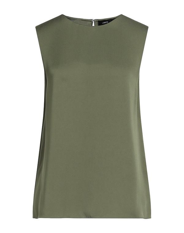 セオリー レディース トップス シャツ THEORY シルクトップス Military Green グリーン