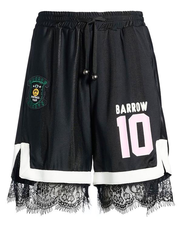 バロー レディース ボトムス ハーフパンツ・ショーツ BARROW ショートパンツ＆バミューダパンツ Black ブラック 18,886円