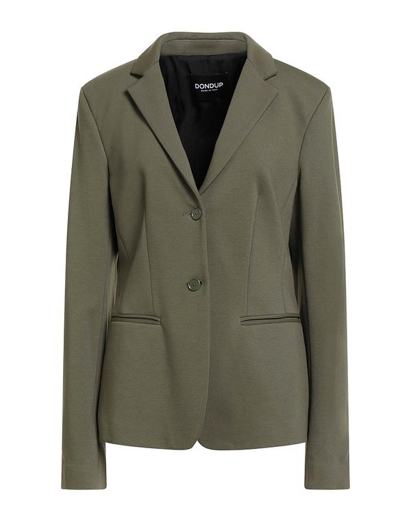 ドンダップ レディース アウター ジャケット・ブルゾン DONDUP テーラードジャケット Military Green グリーン