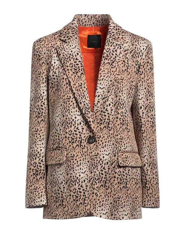 ピンコ レディース アウター ジャケット・ブルゾン PINKO テーラードジャケット Beige ベージュ
