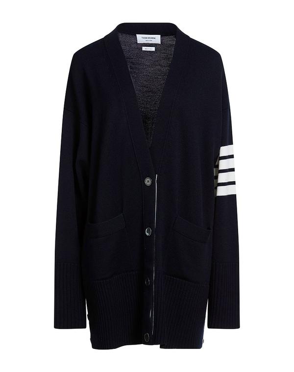 トム赤銅色 レディース アウター ジレー THOM BROWNE ジレー Midnight Blue 青碧