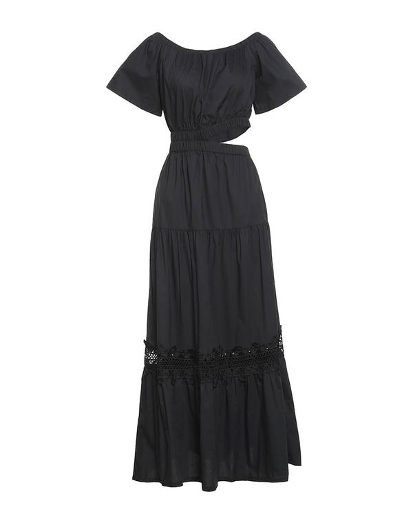 リュージョー レディース トップス ワンピース LIU JO サマードレス Black ブラック