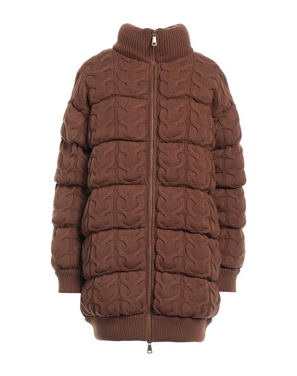 マックスマーラ レディース アウター ジャケット・ブルゾン MAX MARA パファージャケット Brown ブラウン