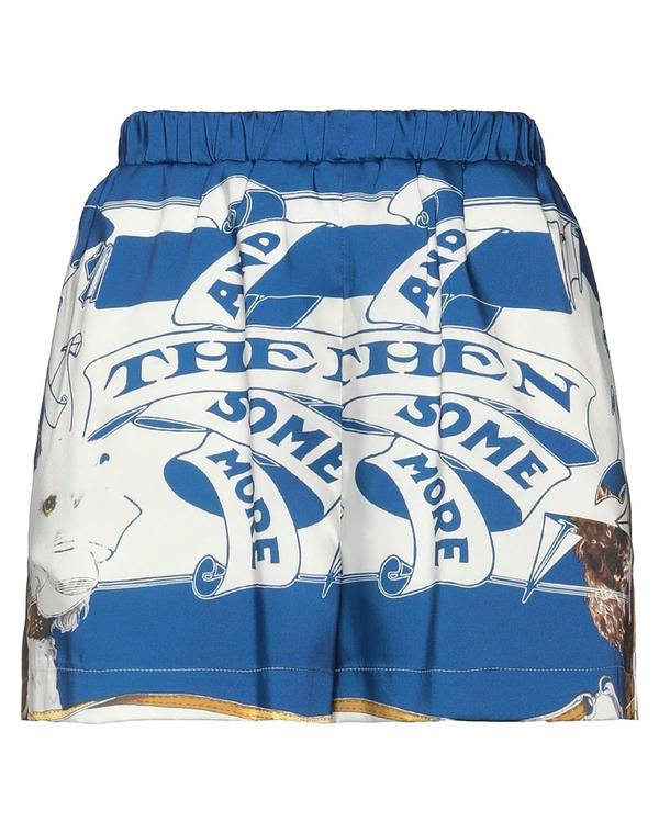 エムエスジイエム レディース ボトムス ハーフパンツ・ショーツ MSGM ショートパンツ＆バミューダパンツ Blue ブルー