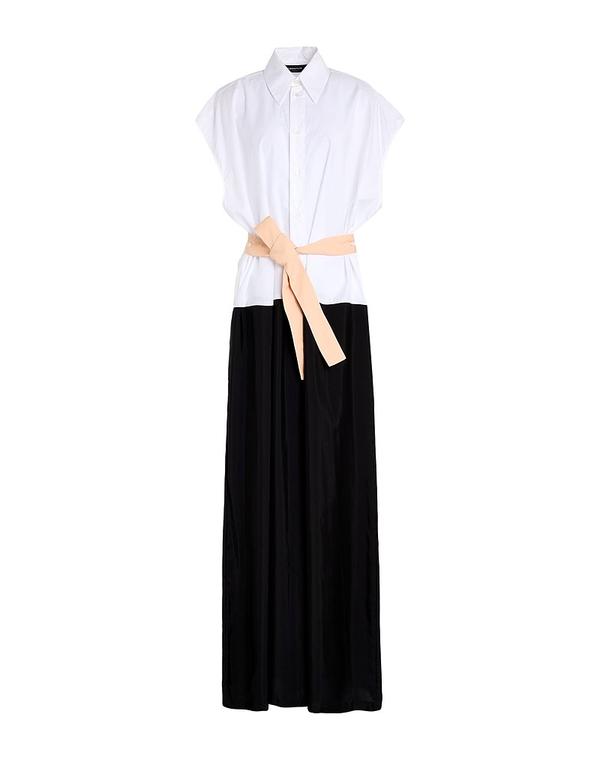 ファビアナ フィリッピ レディース トップス ワンピース FABIANA FILIPPI シュミーズドレス Black ブラック
