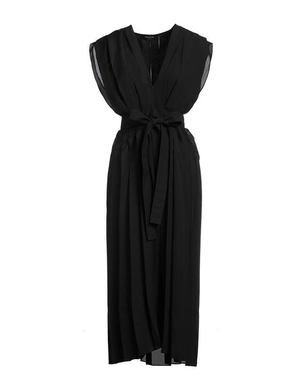 ファビアナ フィリッピ レディース トップス ワンピース FABIANA FILIPPI ひざ丈ワンピース Black ブラック