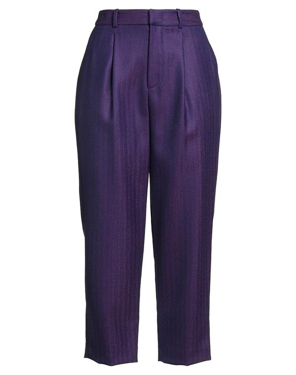 PT トリノ レディース ボトムス カジュアルパンツ PTorino パンツ Purple パープル