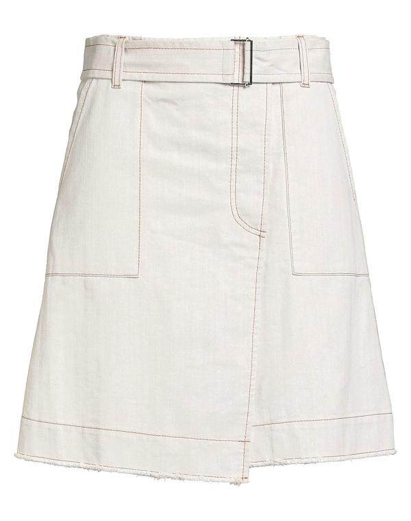 デパートメントファイブ レディース ボトムスカート DEPARTMENT 5 デニムスカート Light Gray グレー