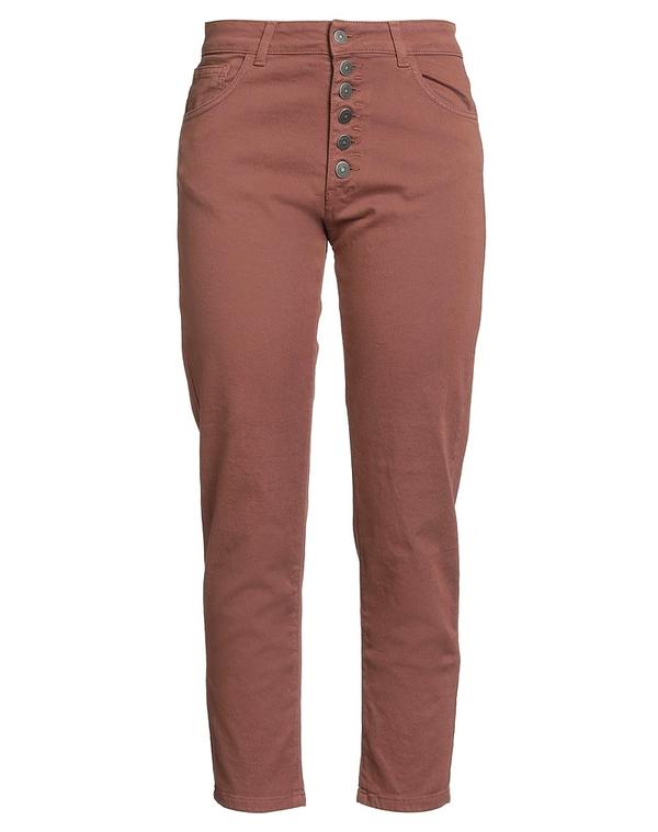 【送料無料】 ジジル レディース カジュアルパンツ ボトムス パンツ Brown