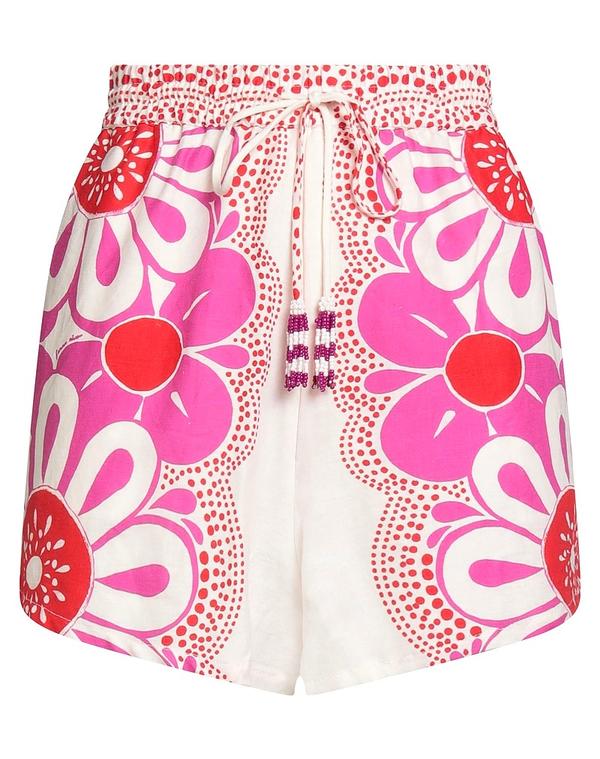 ファーム レディース ボトムス ハーフパンツ・ショーツ FARM RIO ショートパンツ＆バミューダパンツ White ホワイト