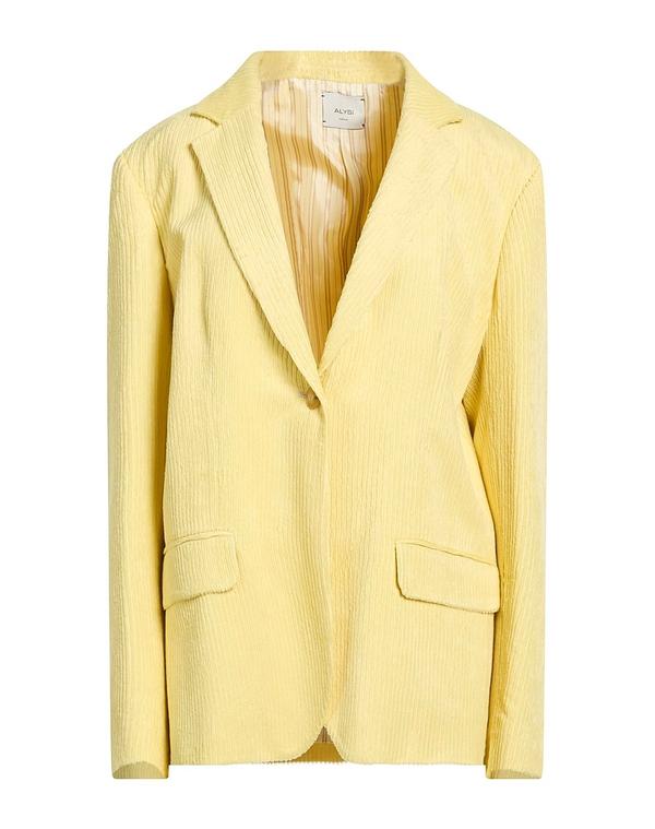 アリジ レディース アウター ジャケット・ブルゾン ALYSI テーラードジャケット Yellow イエロー