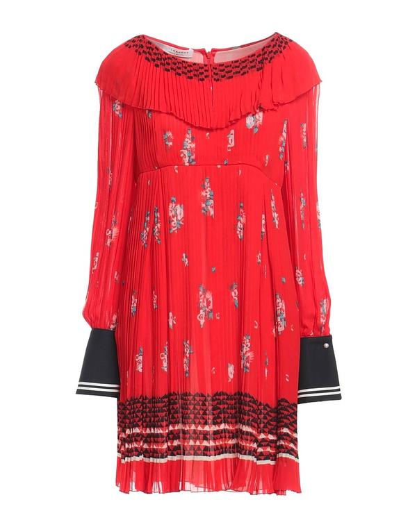 フィロソフィーデロレンゾセラフィーニ レディース トップス ワンピース PHILOSOPHY di LORENZO SERAFINI ミニワンピース・ドレス Red レッド