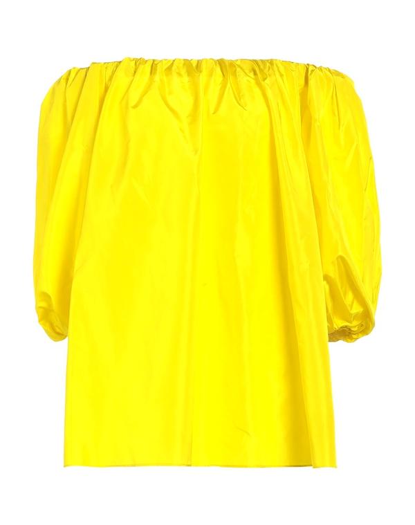 ヴァレンティノ レディース トップス シャツ VALENTINO GARAVANI トップス オープンショルダー Yellow イエロー 131,900円