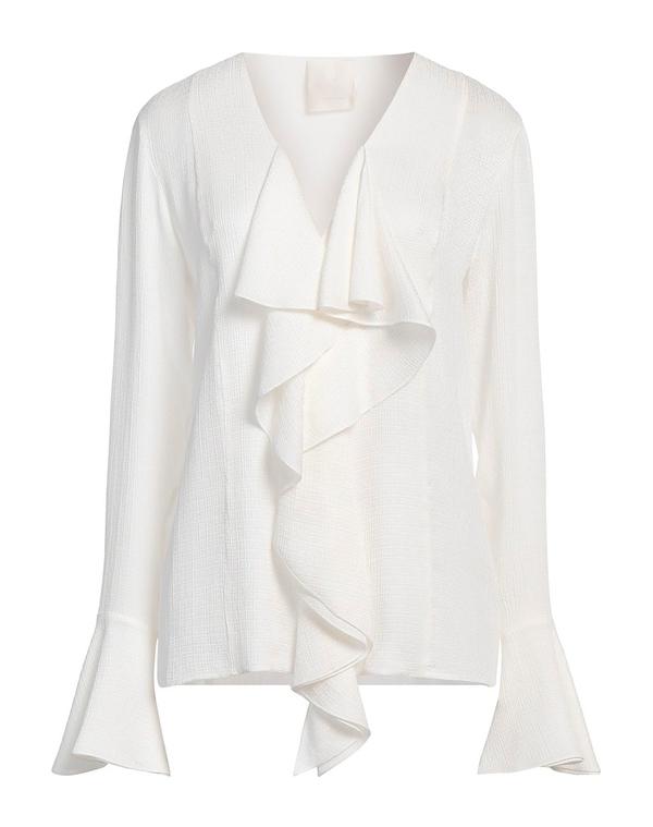 ジバンシー レディース トップス ティーシャツ GIVENCHY シルクトップス White 白いこと