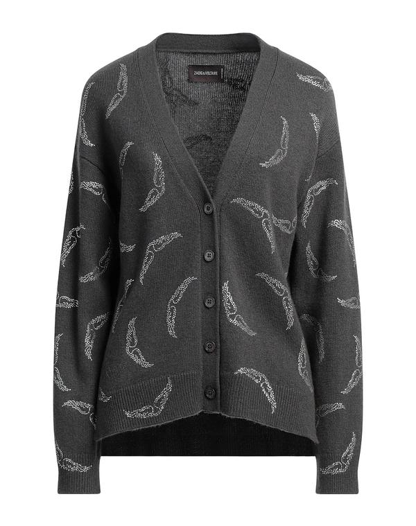 ザディグ エ ヴォルテール レディース アウター カーディガン ZADIG&VOLTAIRE カーディガン Gray グレー