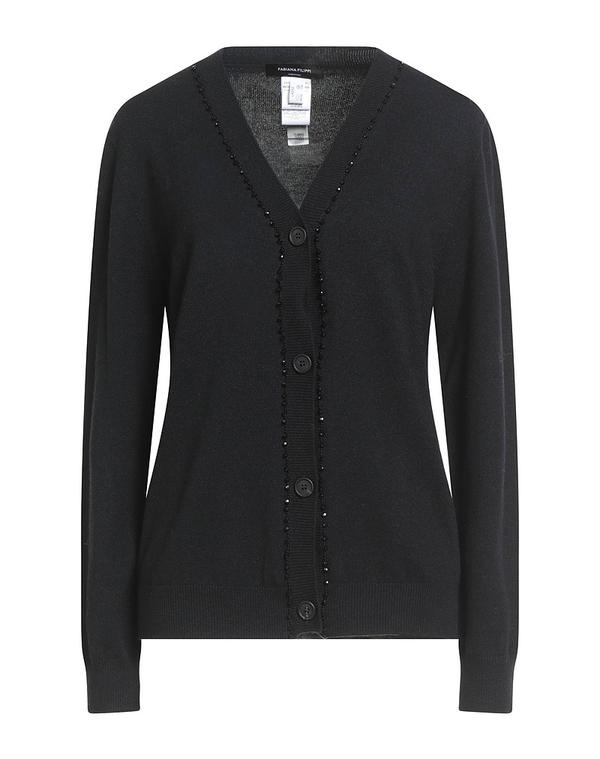 ファビアナ フィリッピ レディース アウター カーディガン FABIANA FILIPPI カーディガン Black ブラック|ReVida 店