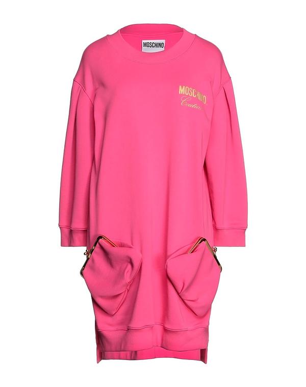 モスキーノ レディース トップス ワンピース MOSCHINO ミニワンピース・ドレス Fuchsia フューシャ