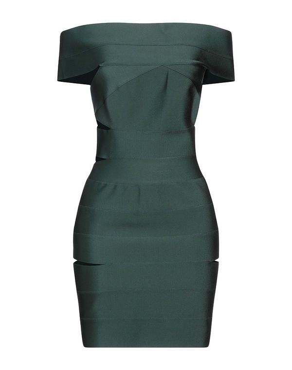 アレクサンドル ボーティエ レディース トップス ワンピース ALEXANDRE VAUTHIER パーティ向けドレス＆ワンピース Dark Green グリーン