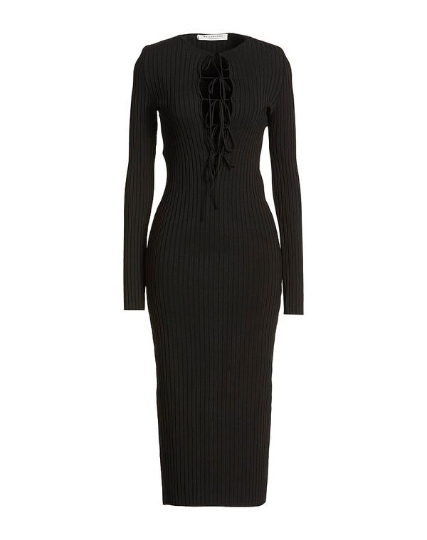 フィロソフィーデロレンゾセラフィーニ レディース トップス ワンピース PHILOSOPHY di LORENZO SERAFINI チューブドレス Black ブラック