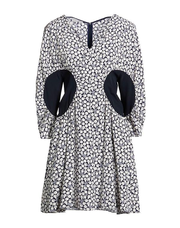 ステラマッカートニー レディース トップス ワンピース STELLA McCARTNEY シルクドレス Midnight Blue ブルー