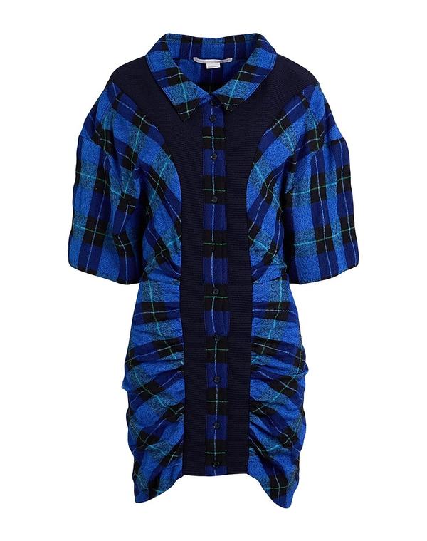 ステラマッカートニー レディース トップス ワンピース STELLA McCARTNEY シュミーズドレス Blue ブルー