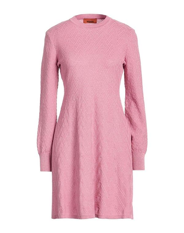 ミッソーニ レディース トップス 衣裳 MISSONI ミニ衣裳・御召しもの Pink さくら色