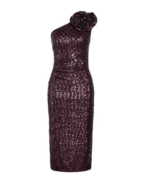 チアラ ボニ プティ ローブ レディース トップス ワンピース CHIARA BONI LA PETITE ROBE パーティ向けドレス＆ワンピース Plum プラム