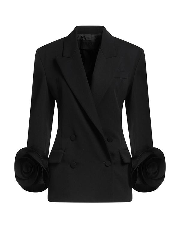 ヴァレンティノ レディース アウター ジャケット・ブルゾン VALENTINO GARAVANI テーラードジャケット Black ブラック