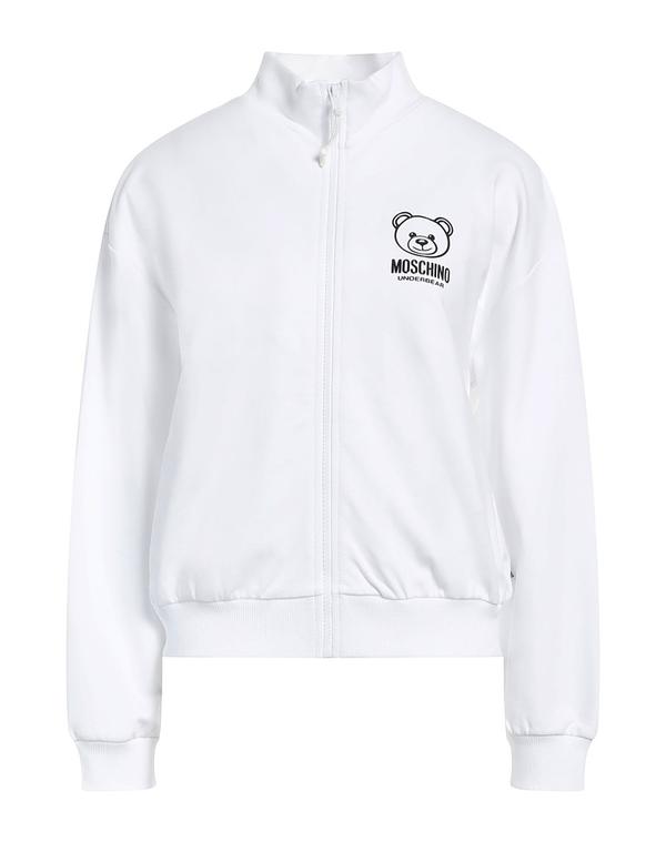 モスキーノ レディース トップス Tシャツ MOSCHINO アンダーＴシャツ White ホワイト