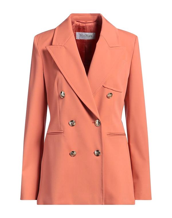 マックスマーラ レディース アウター ジャケット・ブルゾン MAX MARA テーラードジャケット Salmon Pink ピンク｜ReVida 店