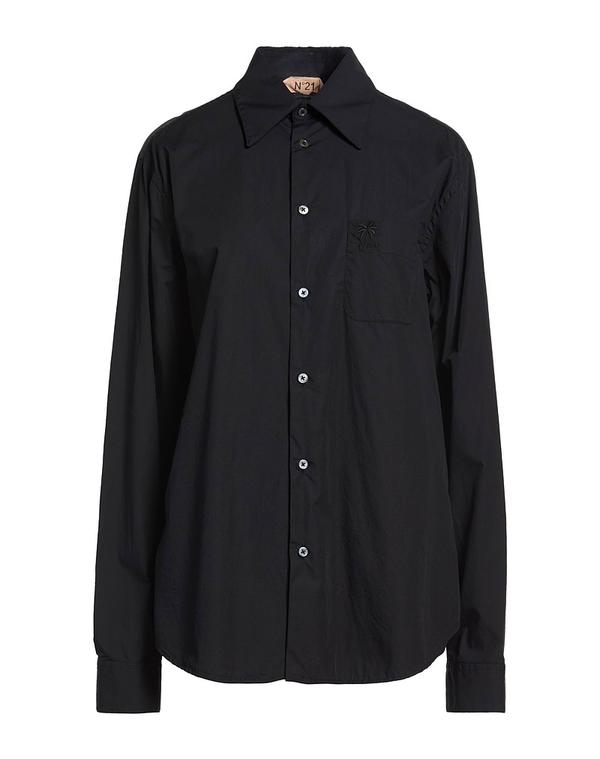 ヌメロ ヴェントゥーノ レディース トップス シャツ N ° 21 無地シャツ&ブラウス Black ブラック|ReVida 店