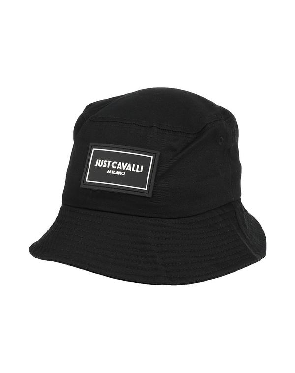 ジャストカバリ レディース 付属物 鳥打ち帽 JUST CAVALLI 鳥打ち帽 Black 黒いこと