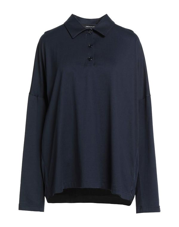 ファビアナ フィリッピ レディース トップス スポーツシャツ FABIANA FILIPPI スポーツシャツ Midnight Blue 青碧
