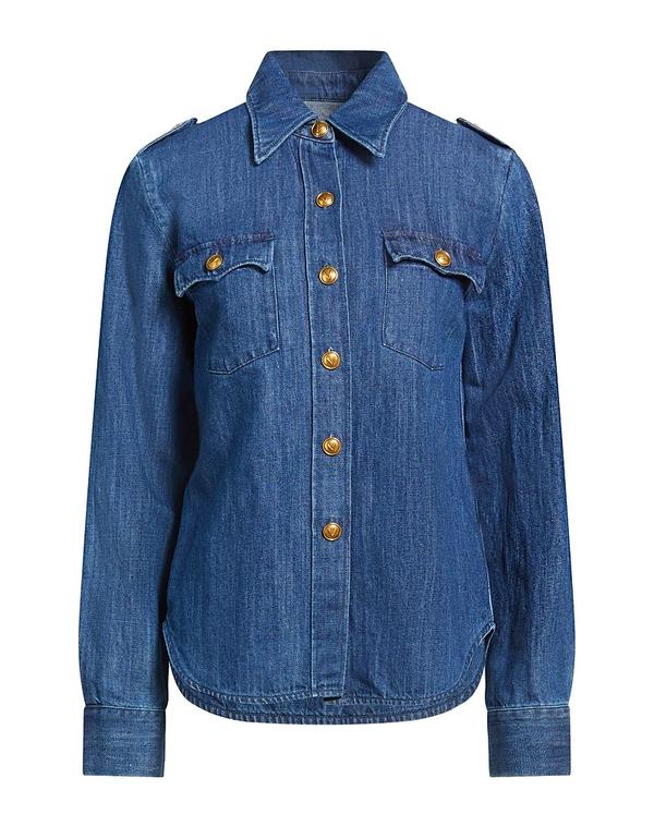 ヴァレンティノ レディース トップス シャツ VALENTINO GARAVANI デニムシャツ Blue ブルー