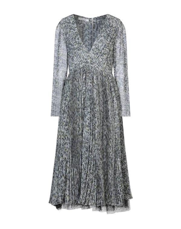 フィロソフィーデロレンゾセラフィーニ レディース トップス ワンピース PHILOSOPHY di LORENZO SERAFINI ひざ丈ワンピース Gray グレー
