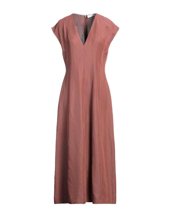 【送料無料】 ファビアナ フィリッピ レディース ワンピース トップス ロングワンピース・ドレス Chocolate Brown
