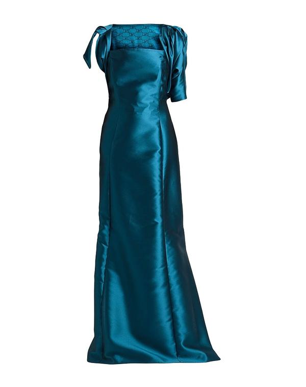 アルベルタ フェレッティ レディース トップス ワンピース ALBERTA FERRETTI ロングワンピース・ドレス Emerald エメラルド